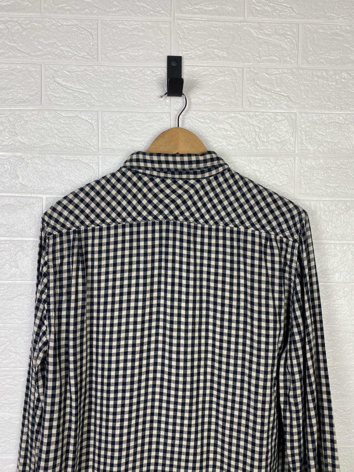 Denim & Supply Ralph Lauren Denim & Supply Ralph Lauren Black Checkered Button Shirt Size US L / EU 52-54 / 3 - 7 Thumbnail
