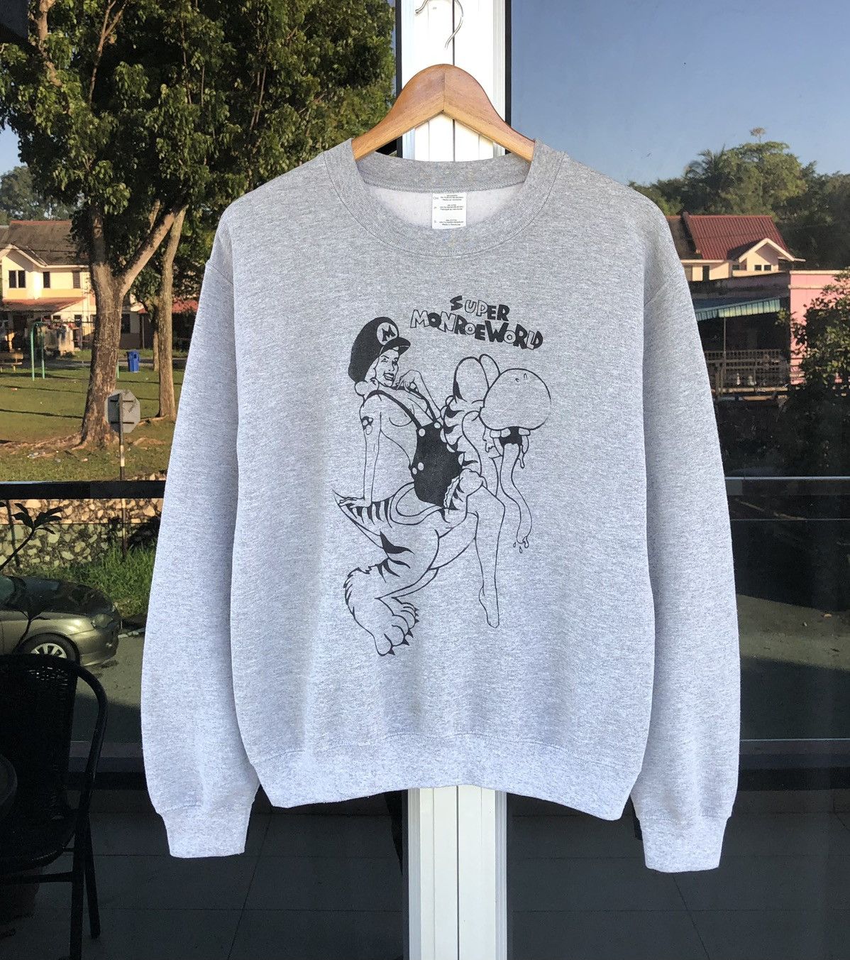 Vintage Vintage Super Mondroeworld Dinosaur Ride Sex Tees Size US S / EU 44-46 / 1 - 1 Thumbnail