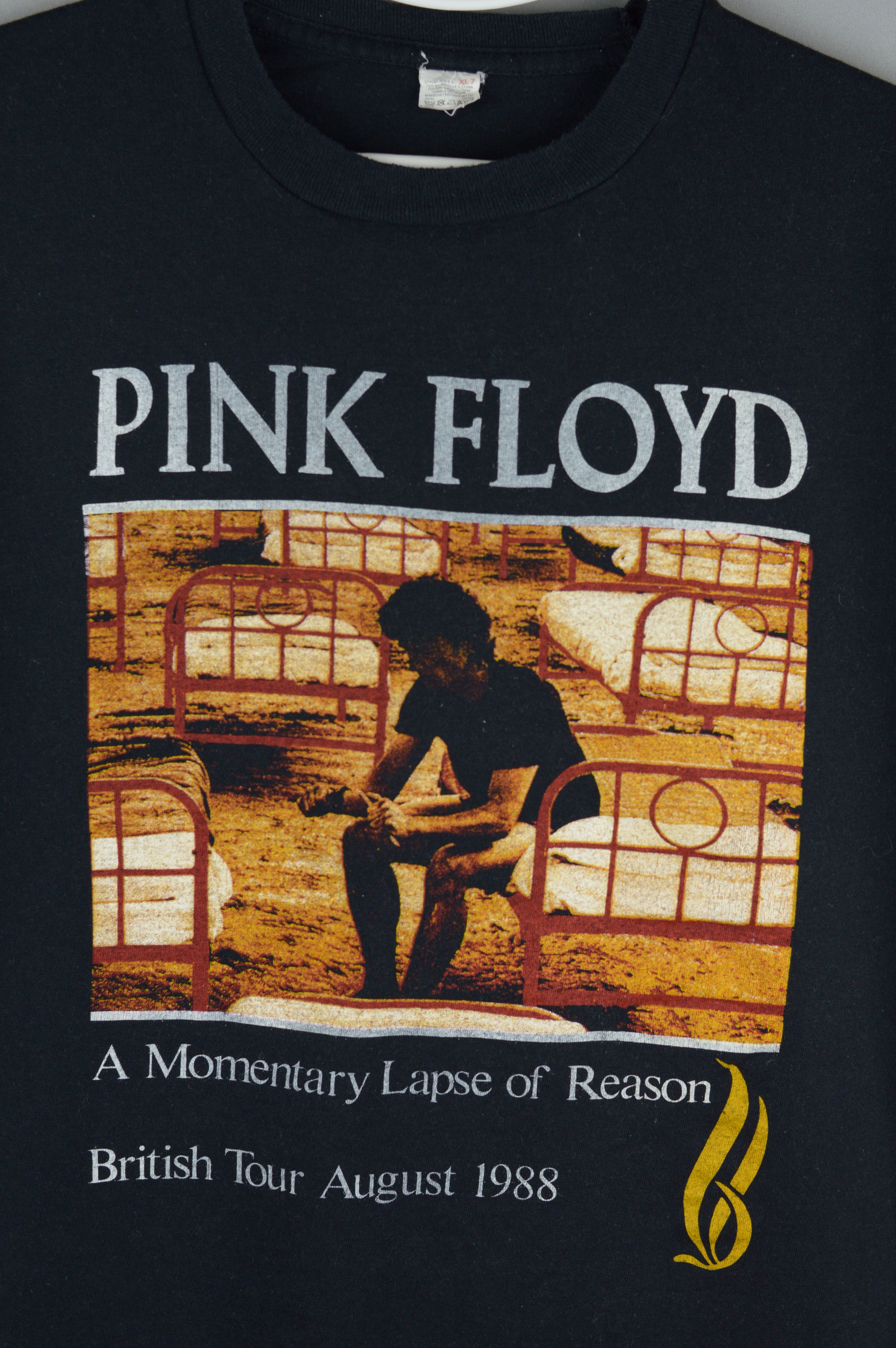 Band Tees Pink Floyd A Momentary Lapse Of Reason British Tour 1988 Size US L / EU 52-54 / 3 - 3 Thumbnail