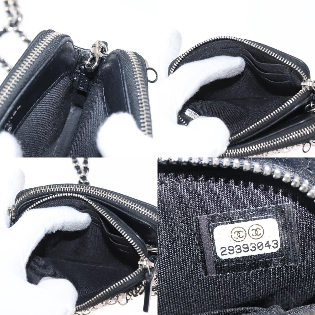 Chanel Chanel Chain Shoulder Bag Sequin Size ONE SIZE - 7 Thumbnail