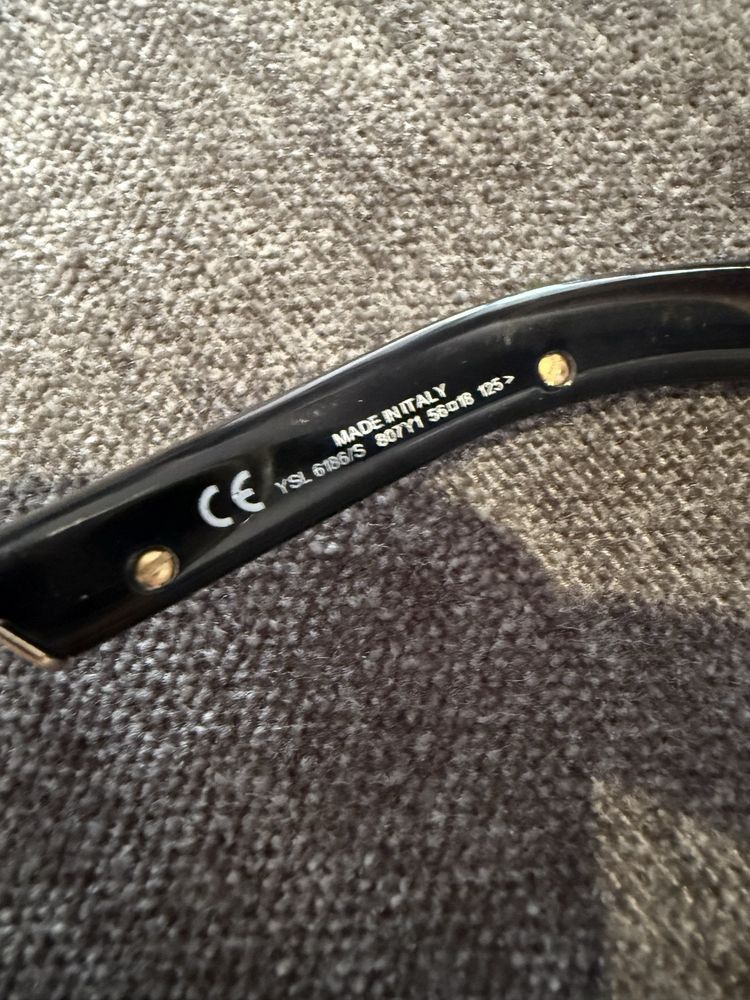 Yves Saint Laurent Yves Saint Laurent Vintage Rive Gauche 6186/S Sunglasses Size ONE SIZE - 5 Thumbnail