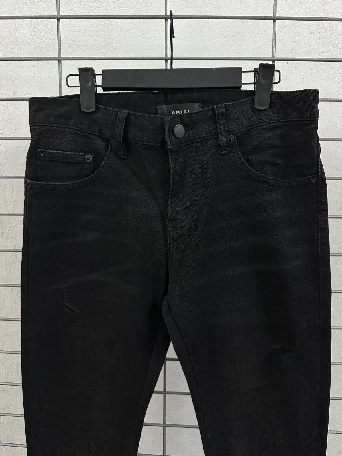 Amiri AMIRI MX1 Skinny Ripped Jeans Size 30" / US 8 / IT 44 - 4 Thumbnail