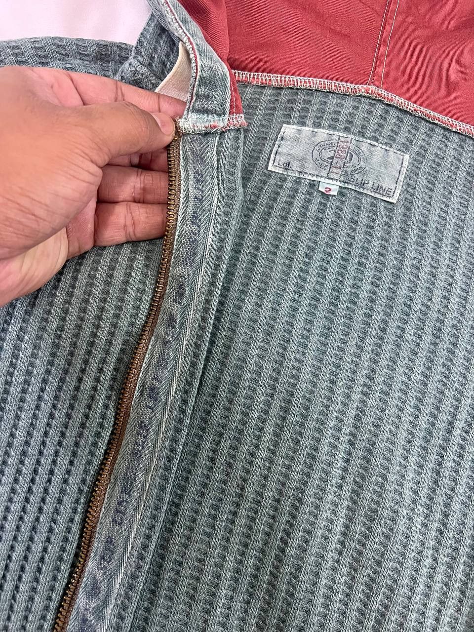 Japanese Brand × Vintage Vintage Alberoni Slip Line Patch Pocket Zip Up Hoodie Size US M / EU 48-50 / 2 - 5 Thumbnail