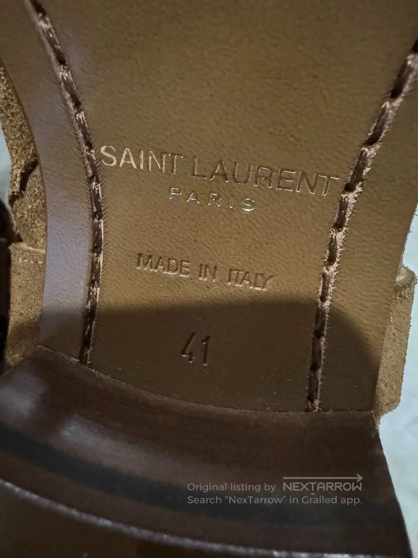 Saint Laurent Paris Saint Laurent Paris Suede Chelsea boots| Size US 8 / EU 41 - 6 Thumbnail