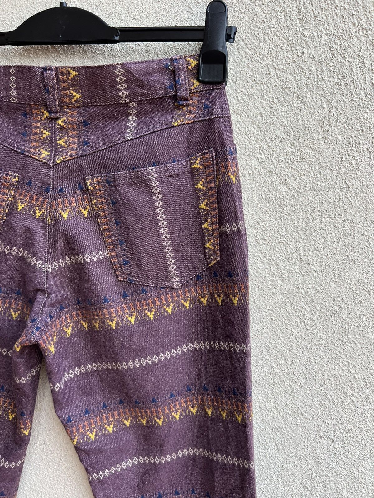 Hysteric Glamour Vintage 90s El Flamingo Japan Psychedelic Bootcut Pant Size US 28 / EU 44 - 18 Thumbnail