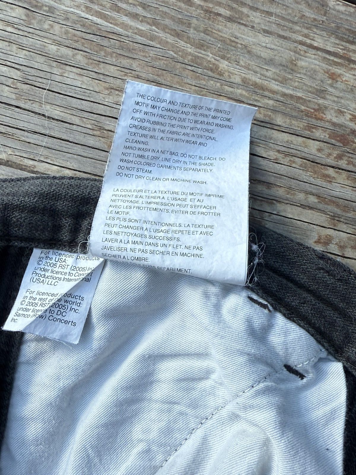 Comme des Garcons Comme Des Garçons Homme Plus AW06 Rolling Stones Denim Size US 32 / EU 48 - 8 Thumbnail