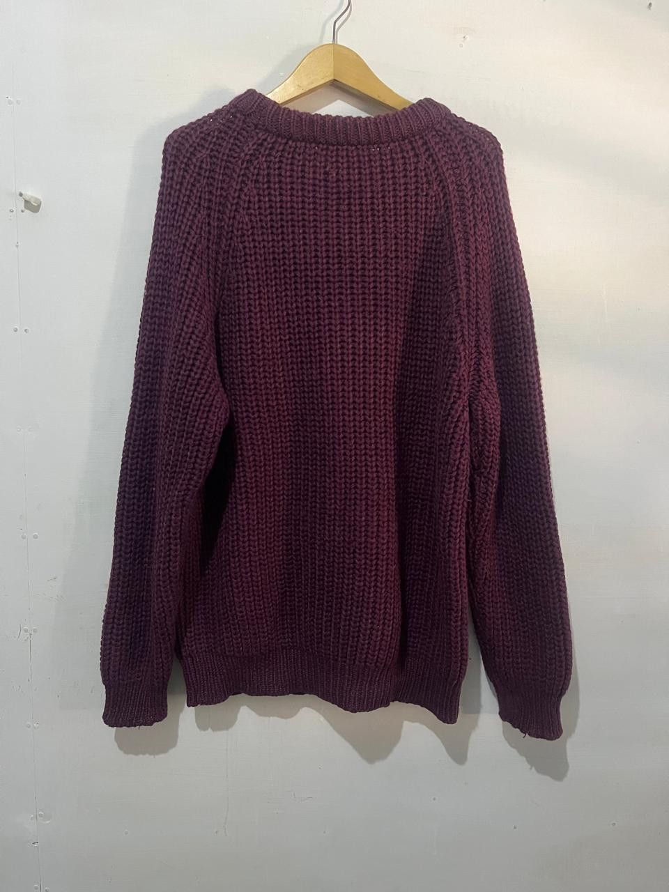 Paul Harnden Shoemakers The Cornish Woollen Co 100% Pure Lambswool Raglan Sweater Size US XL / EU 56 / 4 - 5 Thumbnail