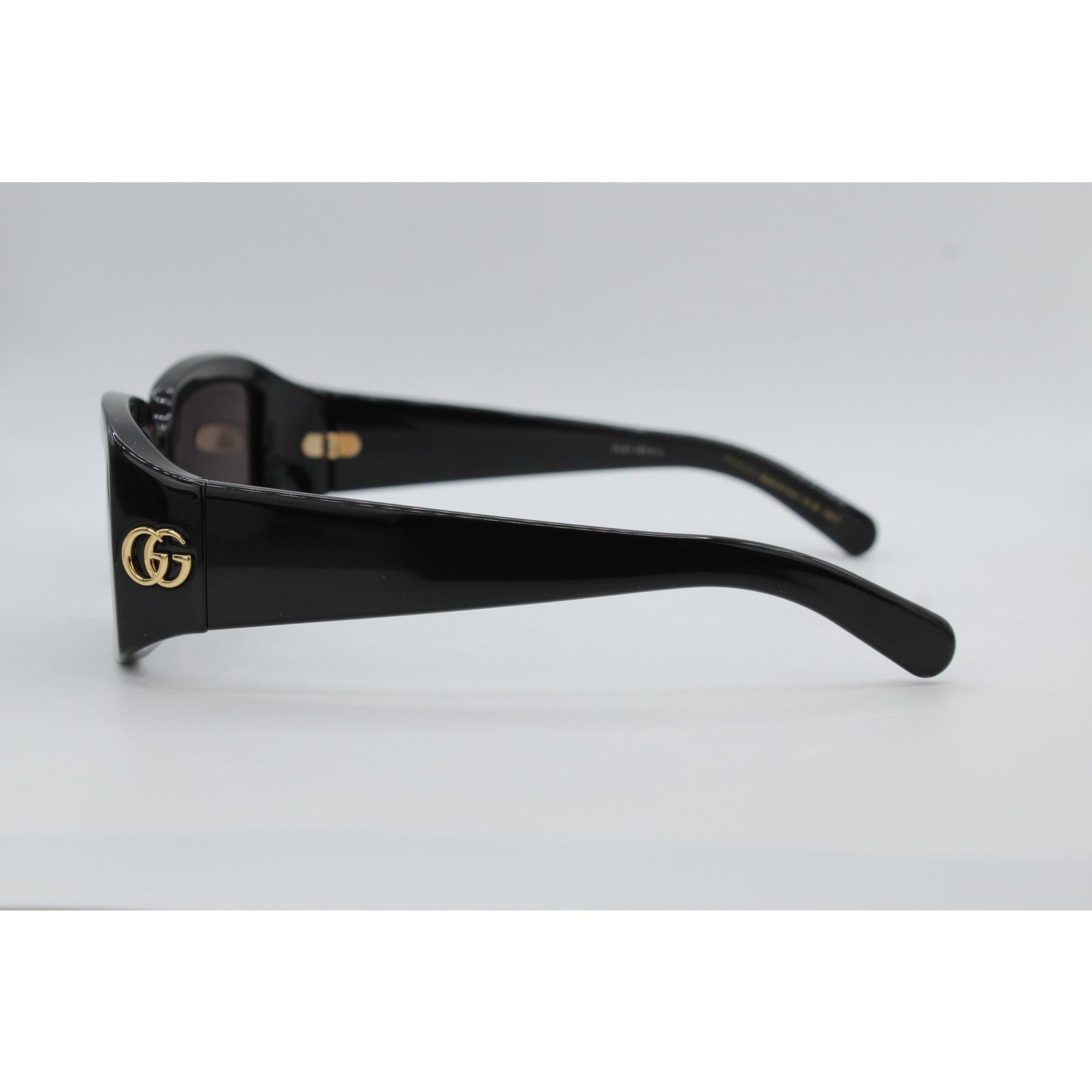 Gucci Gucci GG1403S 001 Black Acetate Rectangular Sunglasses Italy Size ONE SIZE - 5 Thumbnail