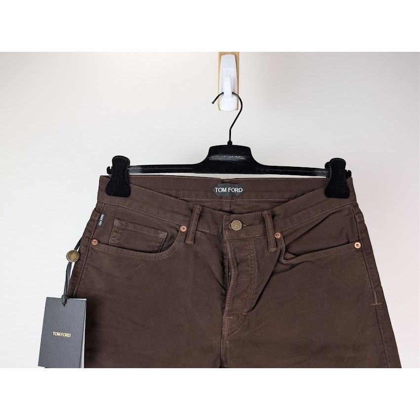 Tom Ford o1rshd1 Straight-Fit Denim Jeans in Brown Size US 32 / EU 48 - 3 Thumbnail