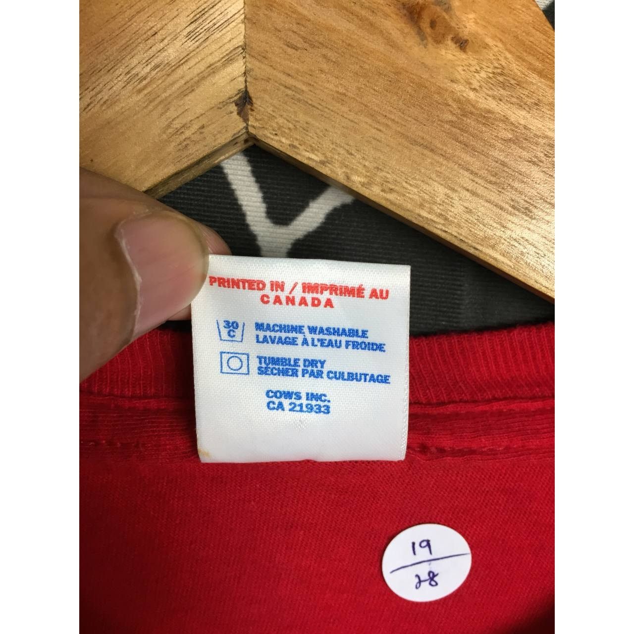 Vintage Vtg Cows Creamery Ice Cream Hockey Team Moo Promo Tee Size US M / EU 48-50 / 2 - 8 Thumbnail