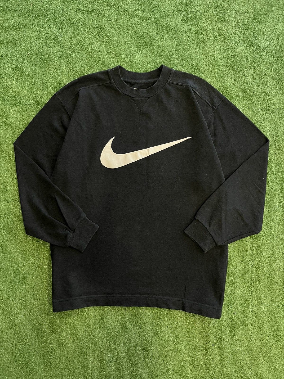Nike swoosh sweatshirt vintage best sale