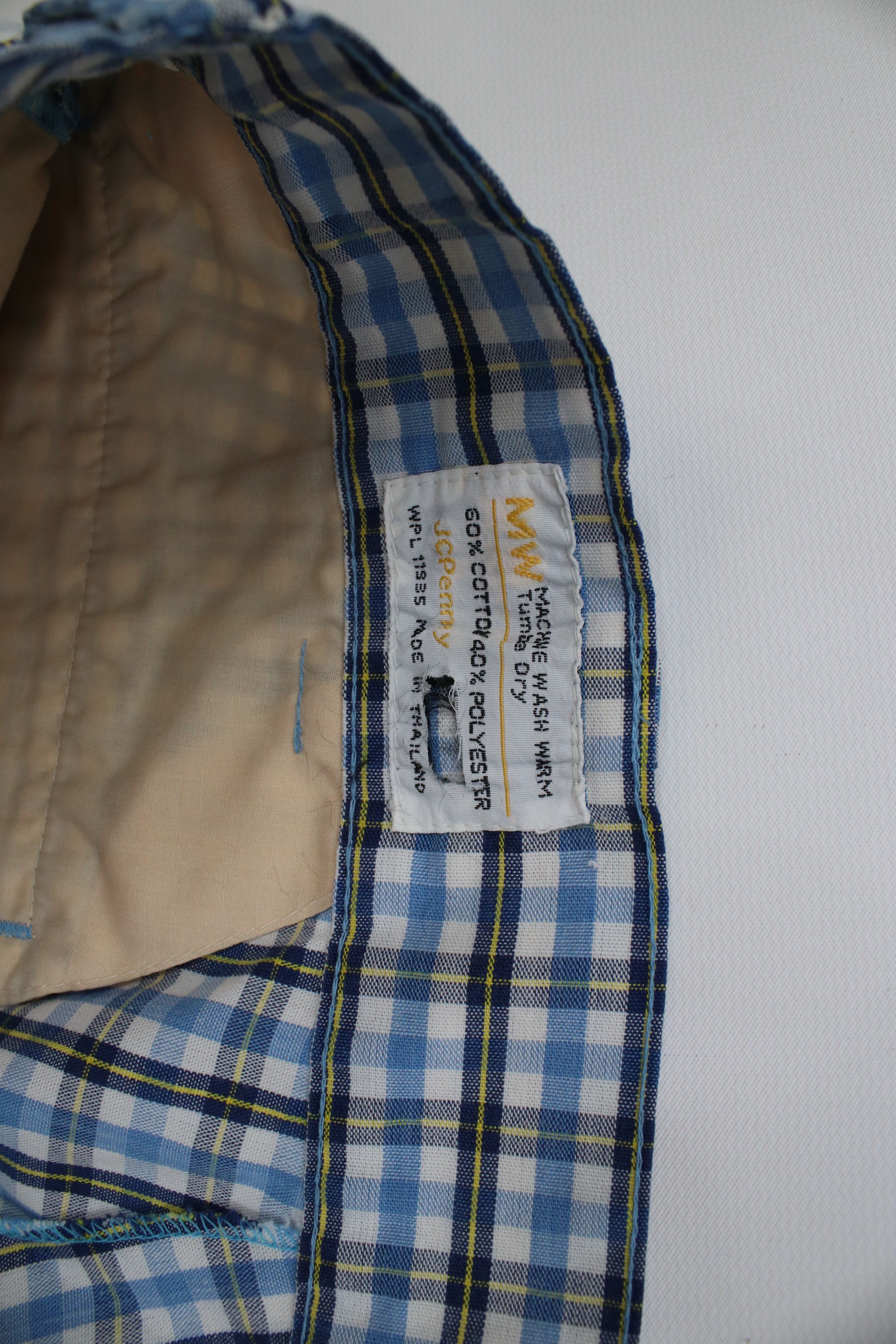 Vintage Vintage 60s 70s Streetwear Plaid Above Knee Chino Shorts Size US 34 / EU 50 - 11 Thumbnail