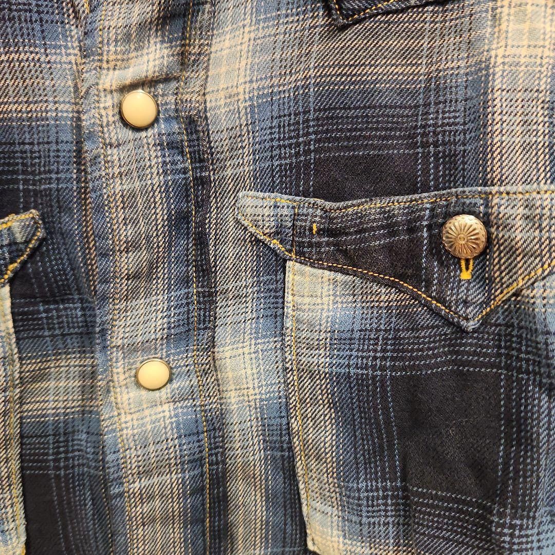 Kapital Western Flannel Pearl Button Up Shirt Size US M / EU 48-50 / 2 - 3 Thumbnail