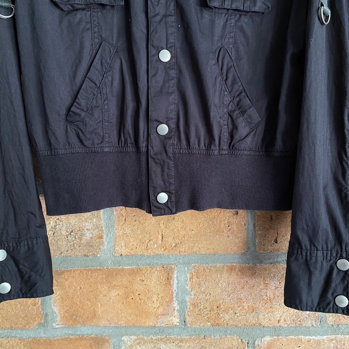 Designer × Japanese Brand Cryx punkY2K style pockets black shirt Size S / US 4 / IT 40 - 13 Thumbnail
