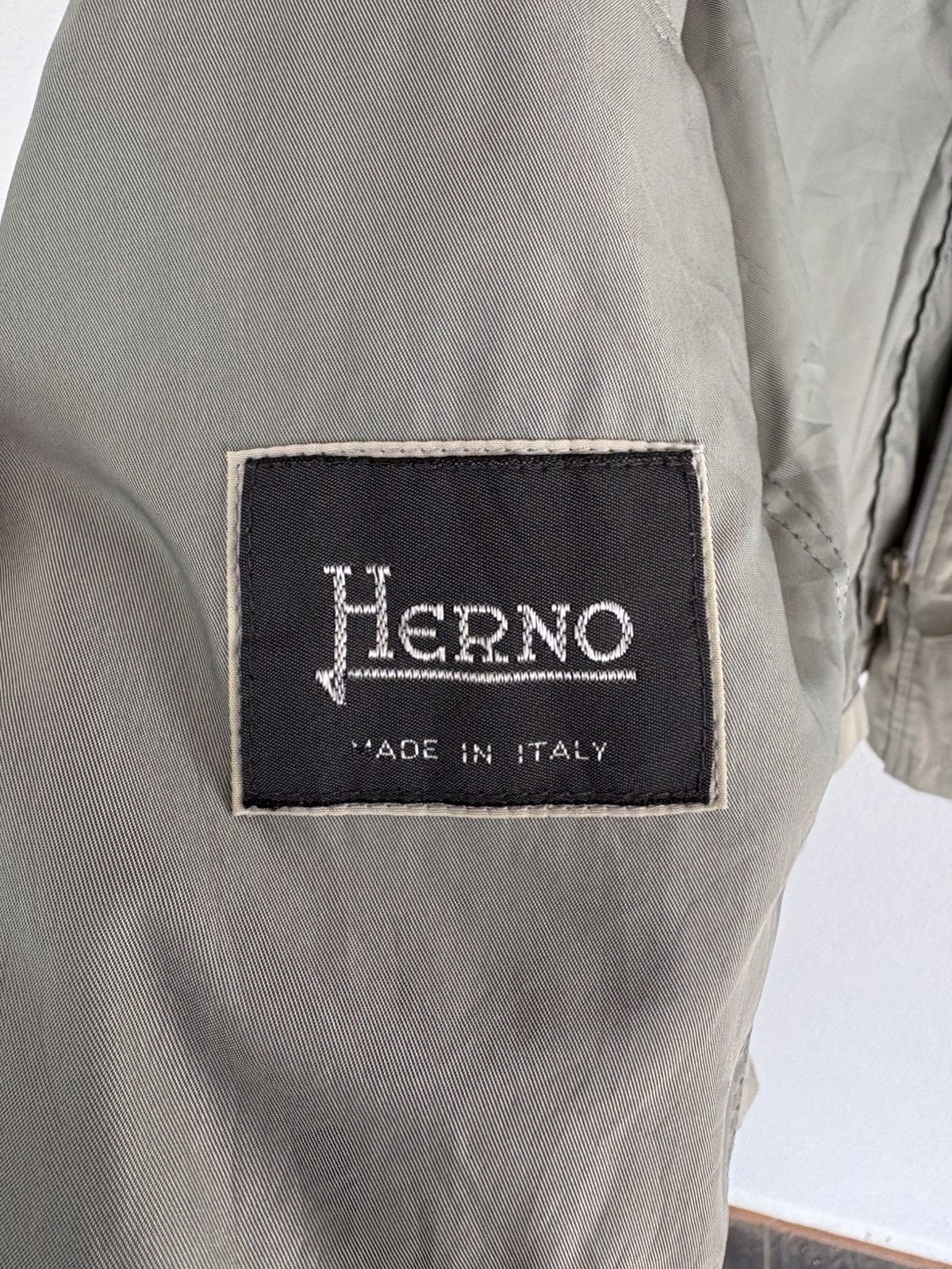 Herno Vintage Classic Luxury Herno Light Jacket Made in Italy Size US L / EU 52-54 / 3 - 4 Thumbnail