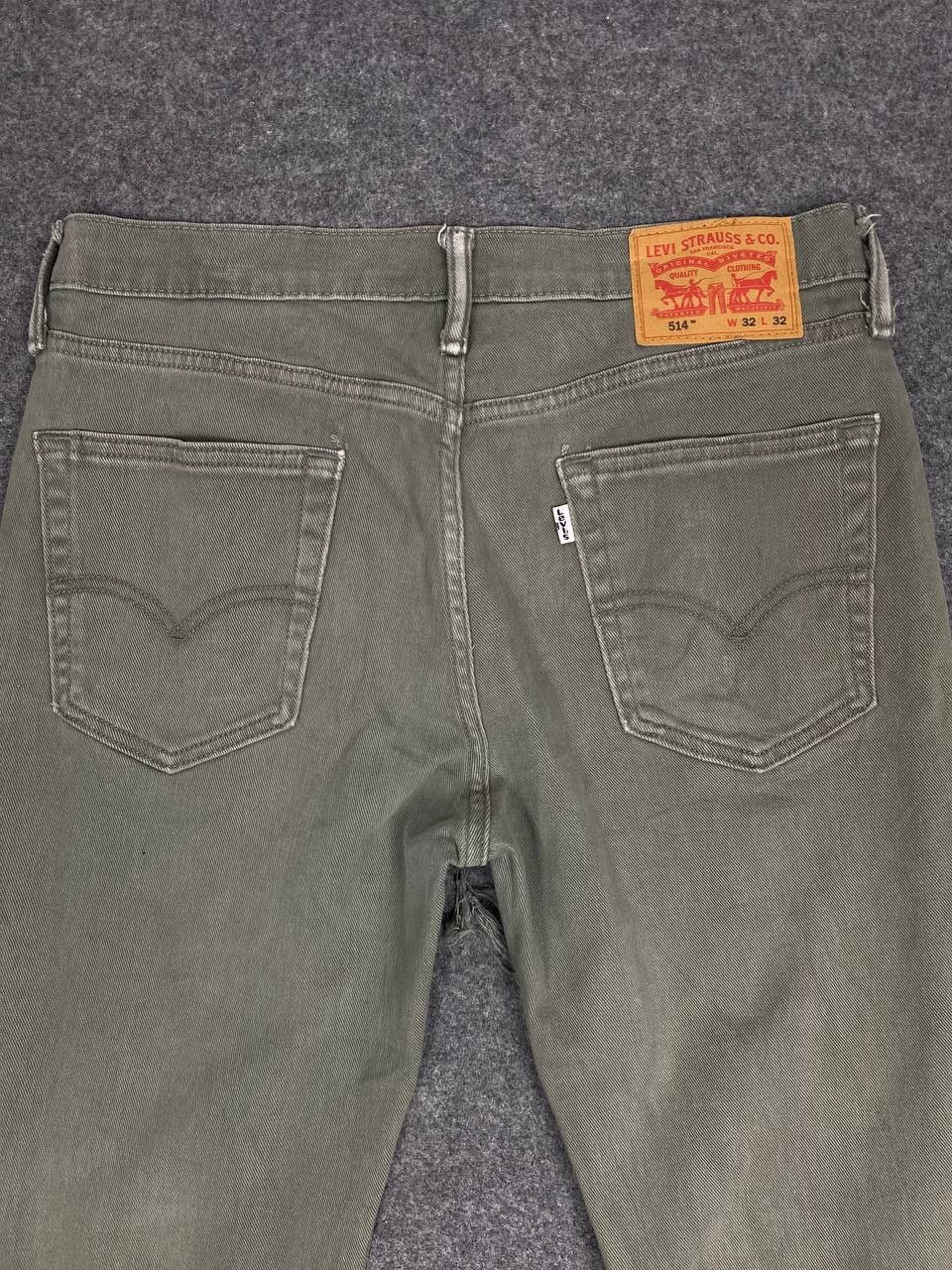 Levi's levis 514 slim straight distressed denim Size US 33 - 3 Thumbnail