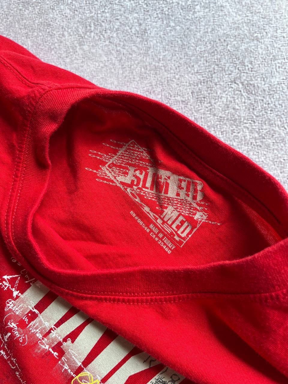 Oakley × Vintage Vintage Oakley Red Boxy Longsleeve T-shirt M Size US M / EU 48-50 / 2 - 3 Thumbnail