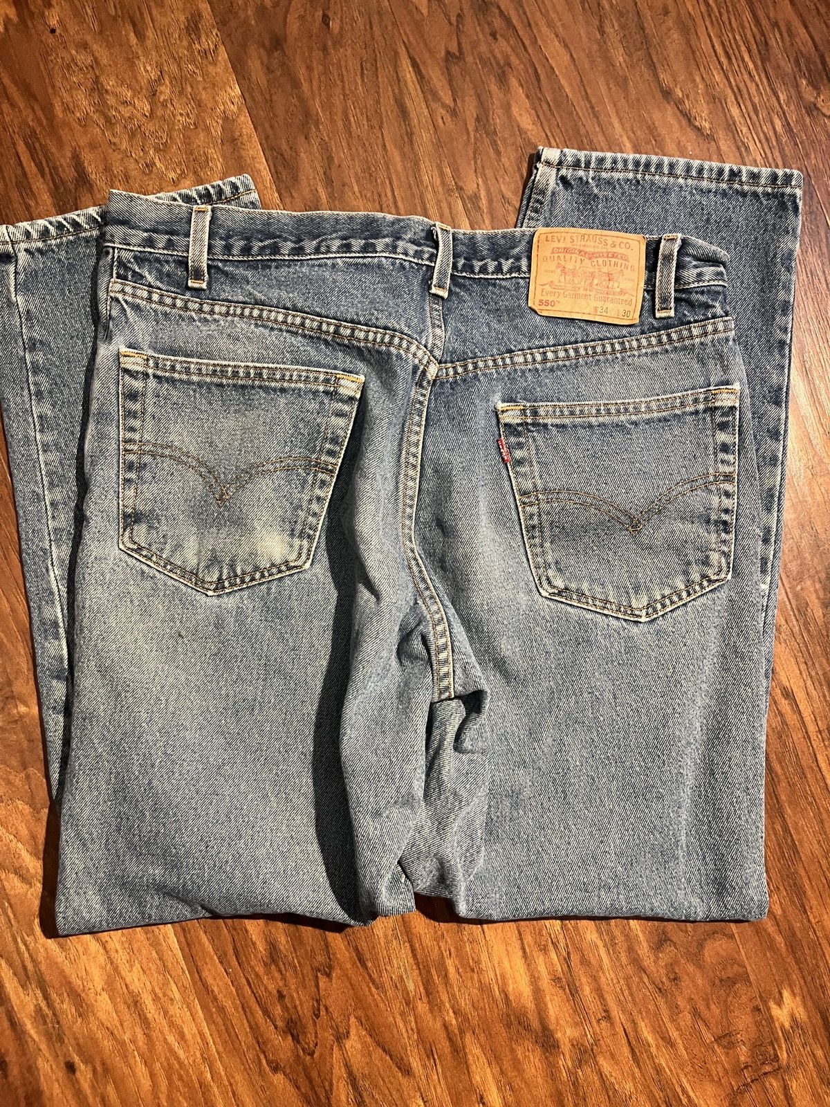 Levi's Levi’s 550 Light Wash Denim 👖💙 – W34 L30 Size US 34 / EU 50 - 2 Thumbnail