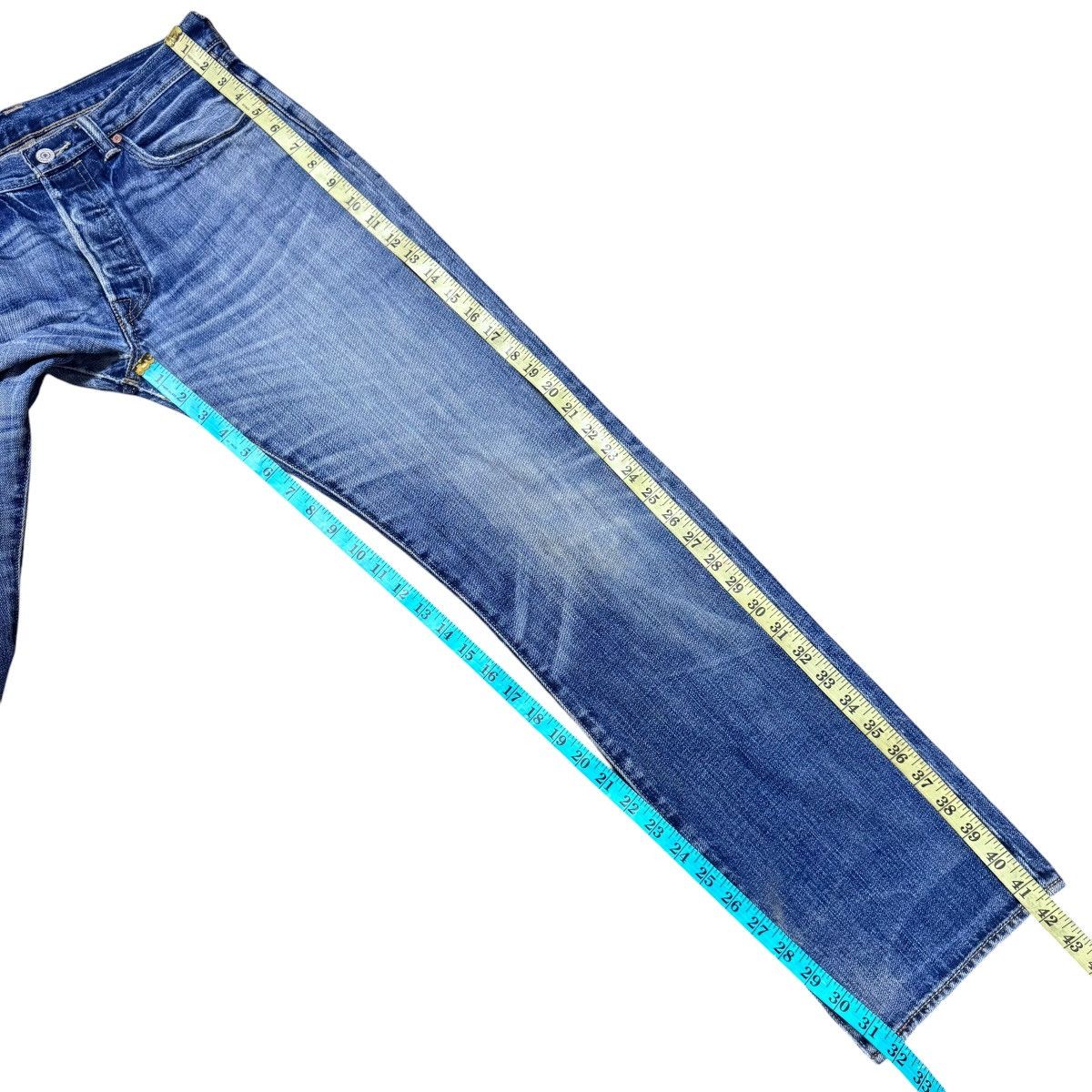 Levi's Levis 501 Distressed Jeans Clawmark Size US 31 - 17 Thumbnail