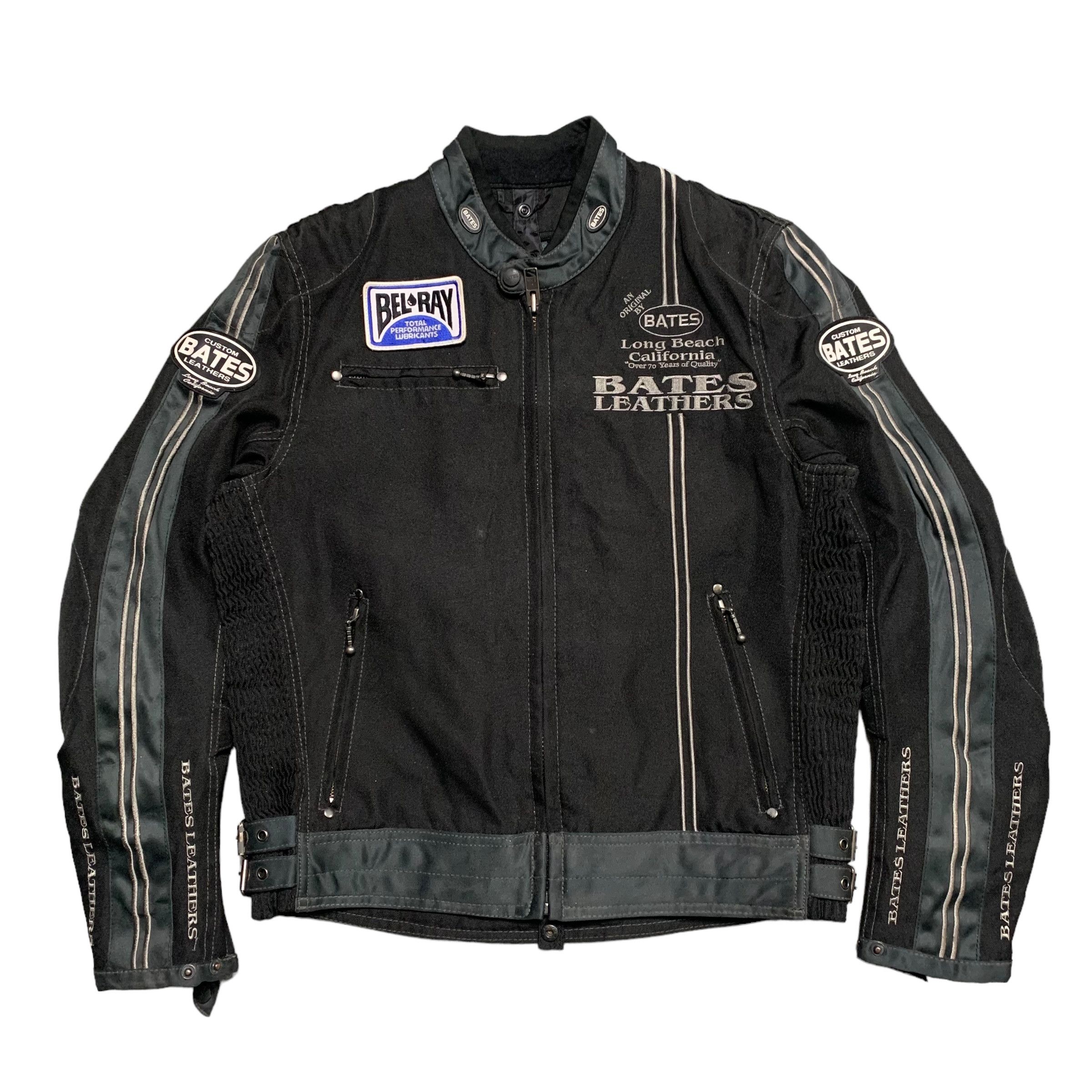 Japanese Brand Custom Bates Leathers Bel-Ray Motorcycle Riding Jacket Size US L / EU 52-54 / 3 - 1 Thumbnail