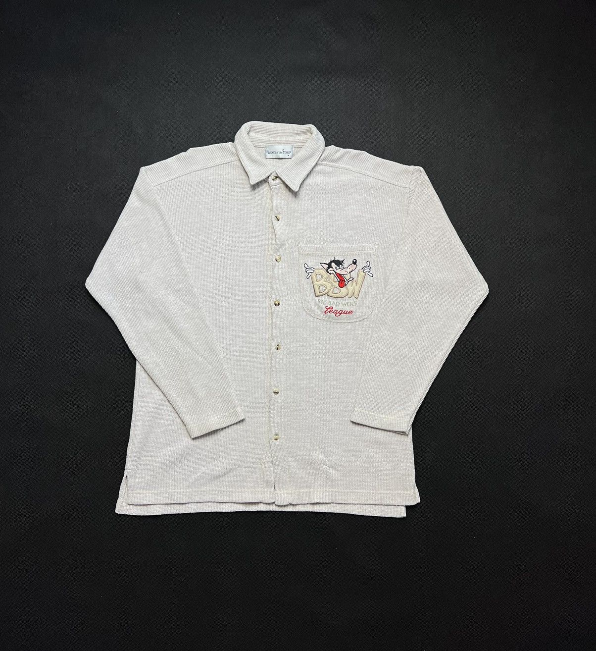Disney × Vintage Sweatshirt Disney Big Bad Wolf Vintage 90’s Size US M / EU 48-50 / 2 - 1 Thumbnail