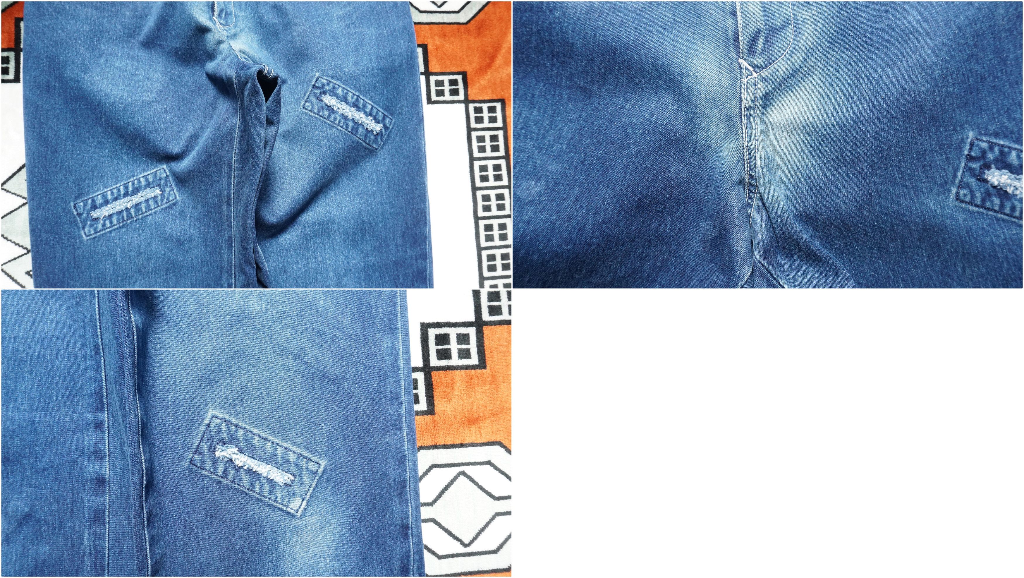 Japanese Brand mademoiselle Non Non Distress Jeans Size 25" / US 0 / IT 36 - 8 Thumbnail