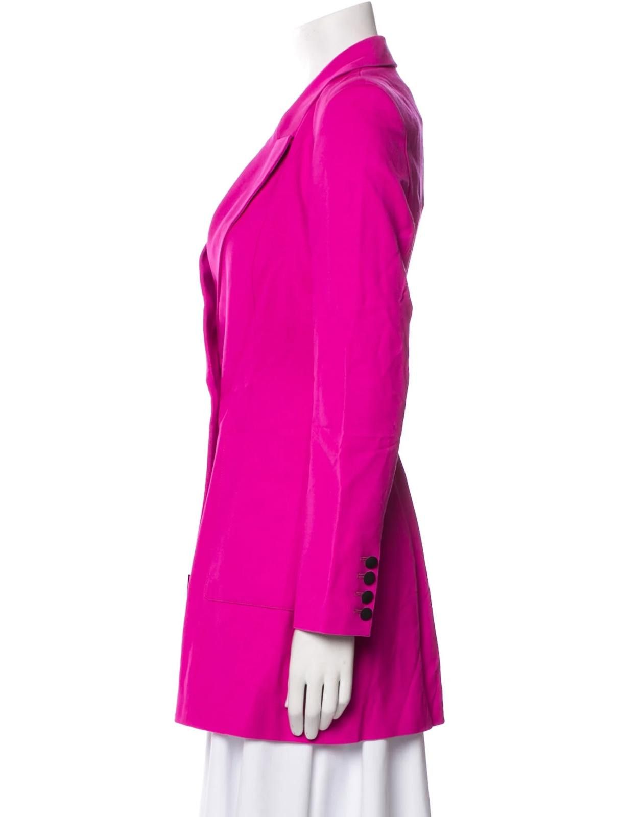 Other Marcell Von Berlin Virgin Wool Blazer Hot Pink Sz XL Size XL / US 12-14 / IT 48-50 - 2 Thumbnail