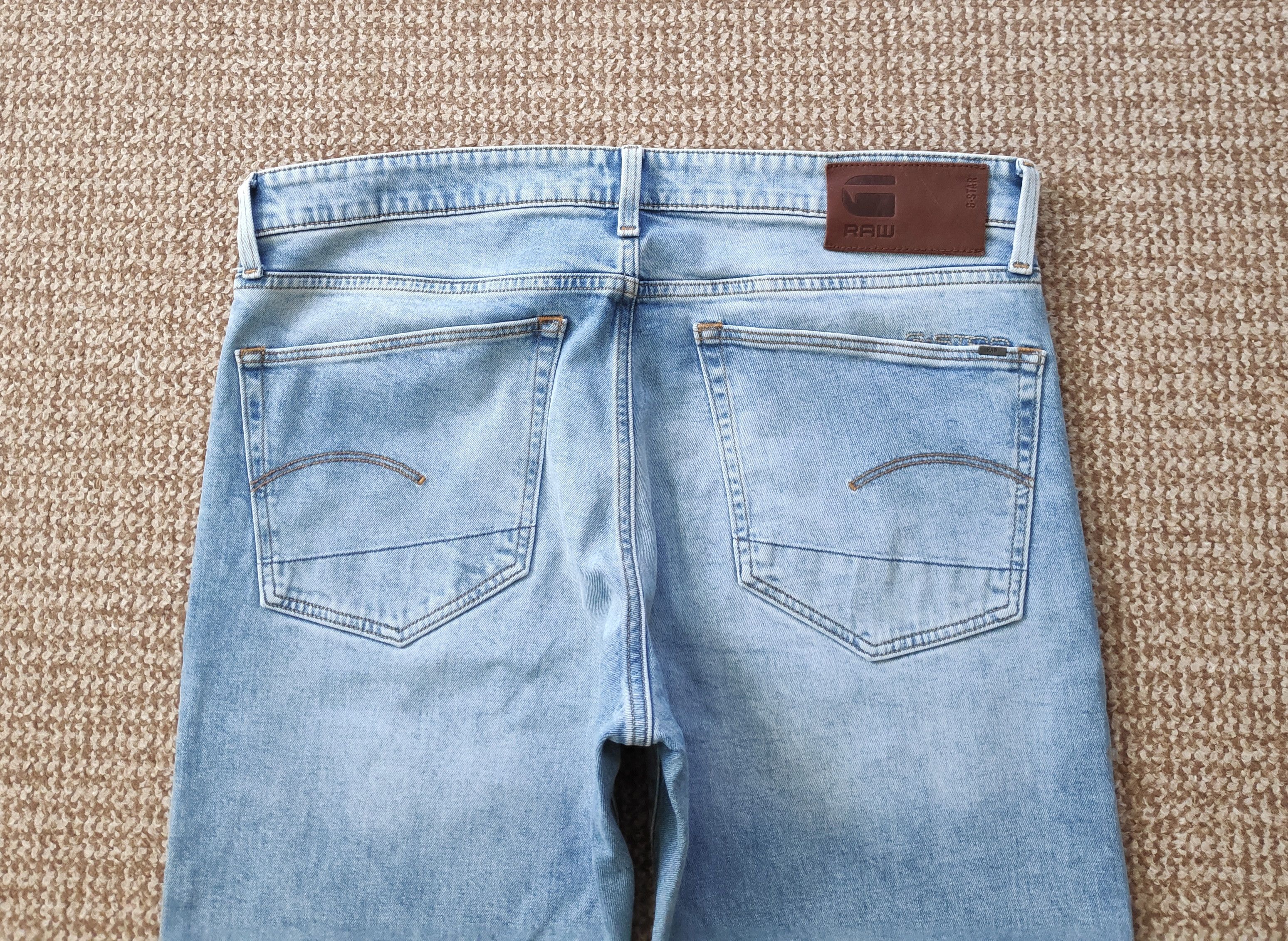 G-Star G-Star Raw 3301 Straight Tapered Denim Jeans Size US 36 / EU 52 - 3 Thumbnail