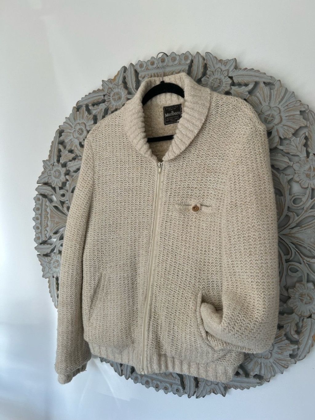 Marlboro Malboro Classics vintage wool cardigan jacket size small Size US S / EU 44-46 / 1 - 2 Thumbnail