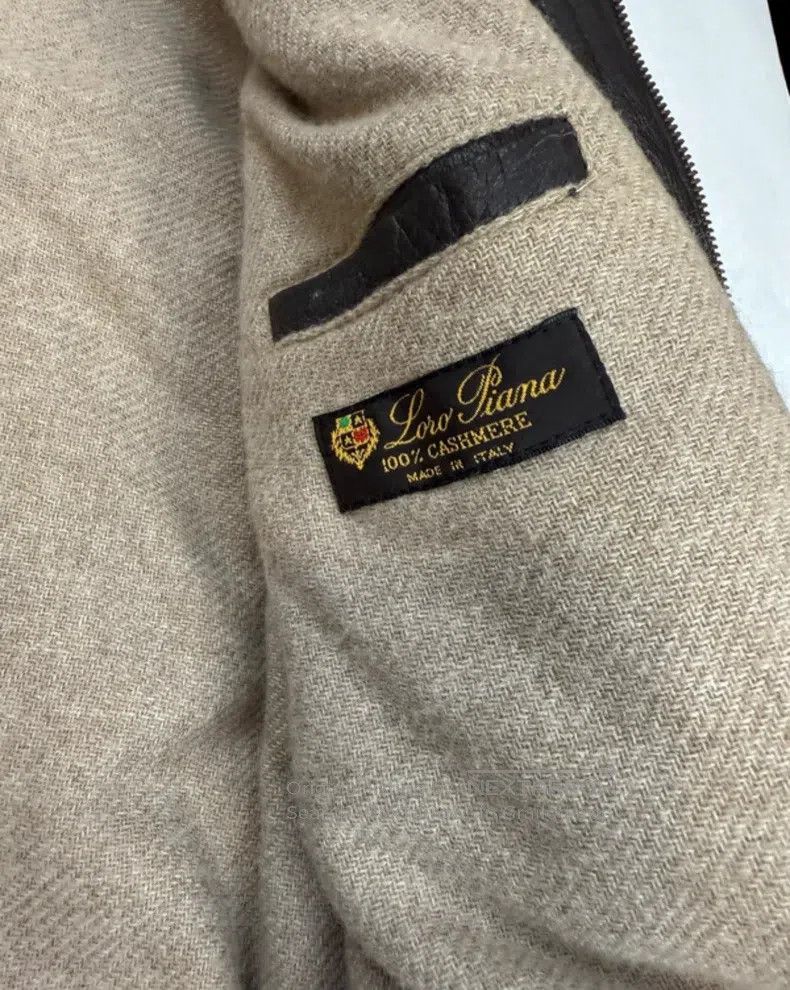 Loro Piana Loro Piana Luxurious Leather Jacket Size US M / EU 48-50 / 2 - 8 Thumbnail