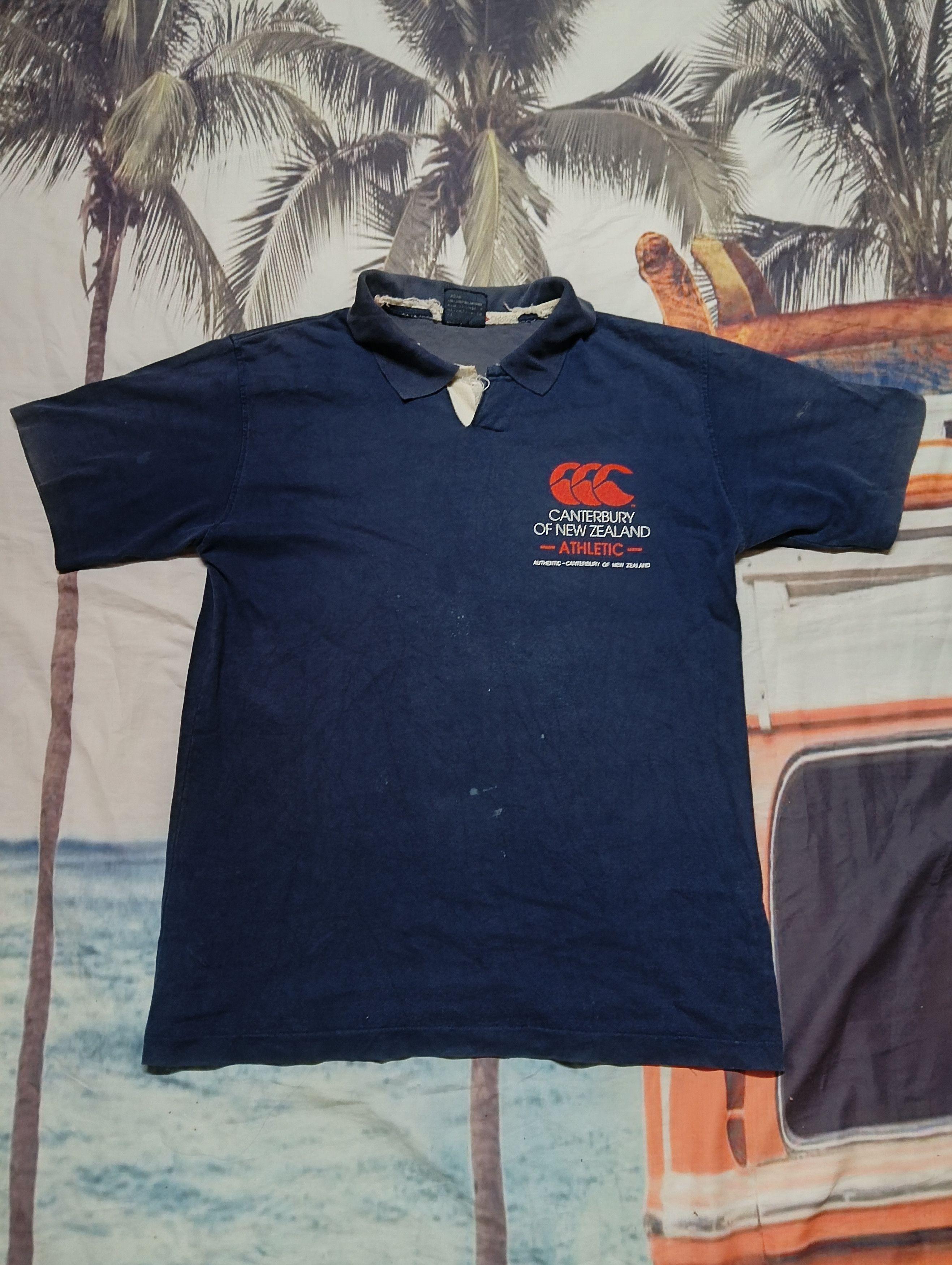 Canterbury of New Zealand × Vintage vintage canterbury of New Zealand distressed Size US M / EU 48-50 / 2 - 1 Thumbnail