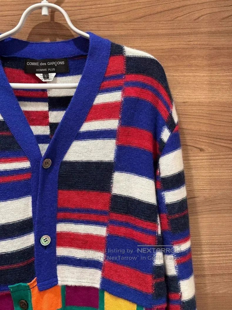 COMME des GARCONS HOMME PLUS Wool Cardigan.