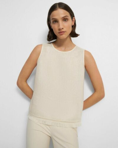 Jil Sander o1mt1gz0824 Top in White Size L / US 10 / IT 46 - 1 Preview