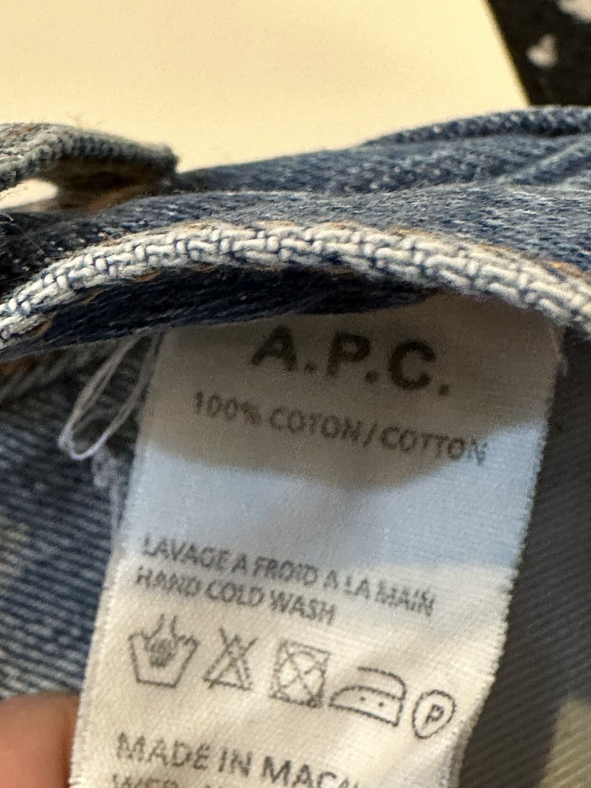 A.P.C. APC Cropped Used Size US 29 - 6 Thumbnail