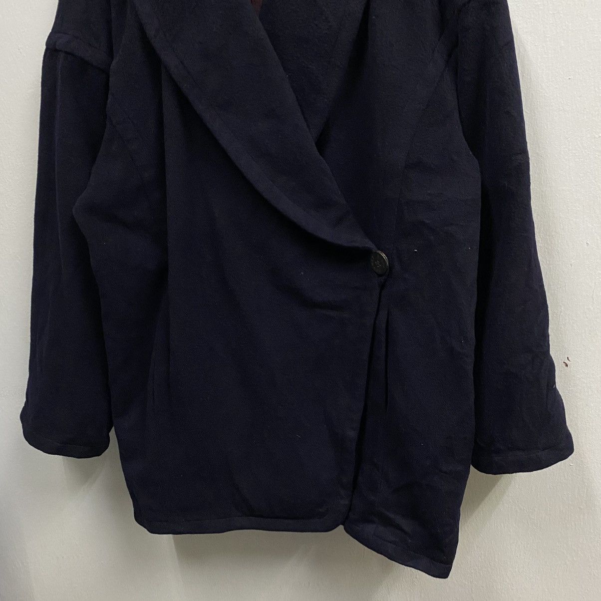 Hermes VINTAGE ARCHIVE‼️Hermes Wool Shawl Collar Coat Size US L / EU 52-54 / 3 - 5 Thumbnail