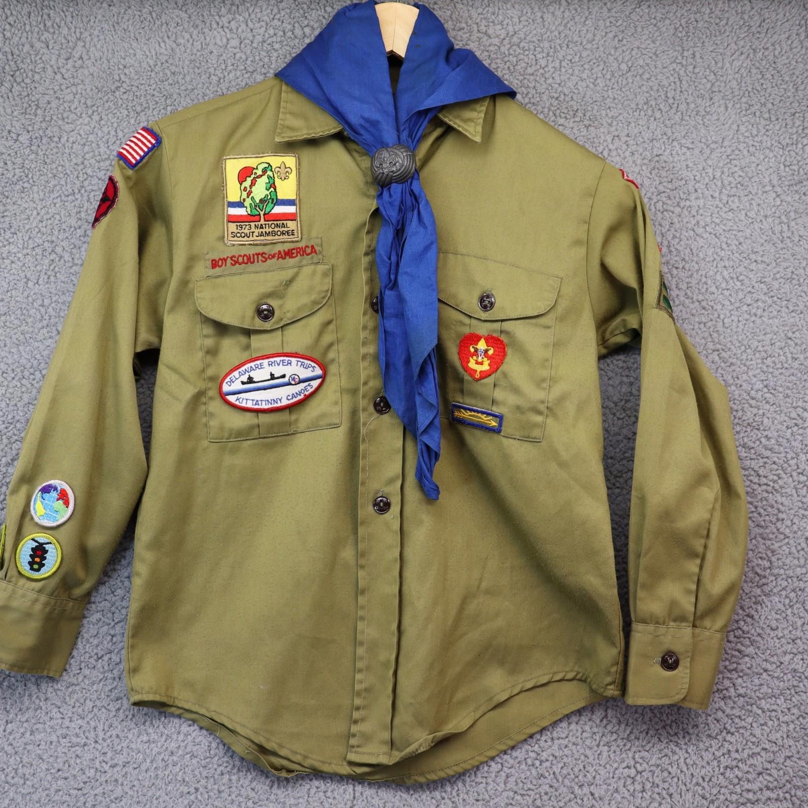 Other Vtg Cub Scouts BSA Shirt Youth Large Pedro 1970s Hankerchief Size ONE SIZE - 1 Thumbnail