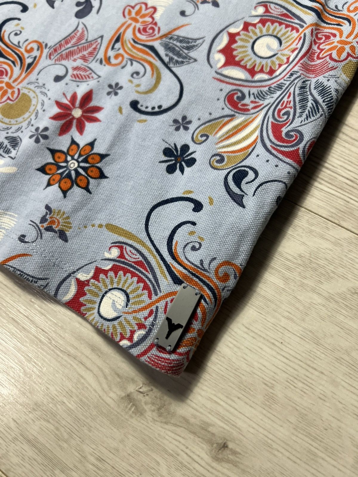 Carlo Colucci Vintage Carlo Colucci All Over Printed Polo Shirt Size US XL / EU 56 / 4 - 6 Thumbnail