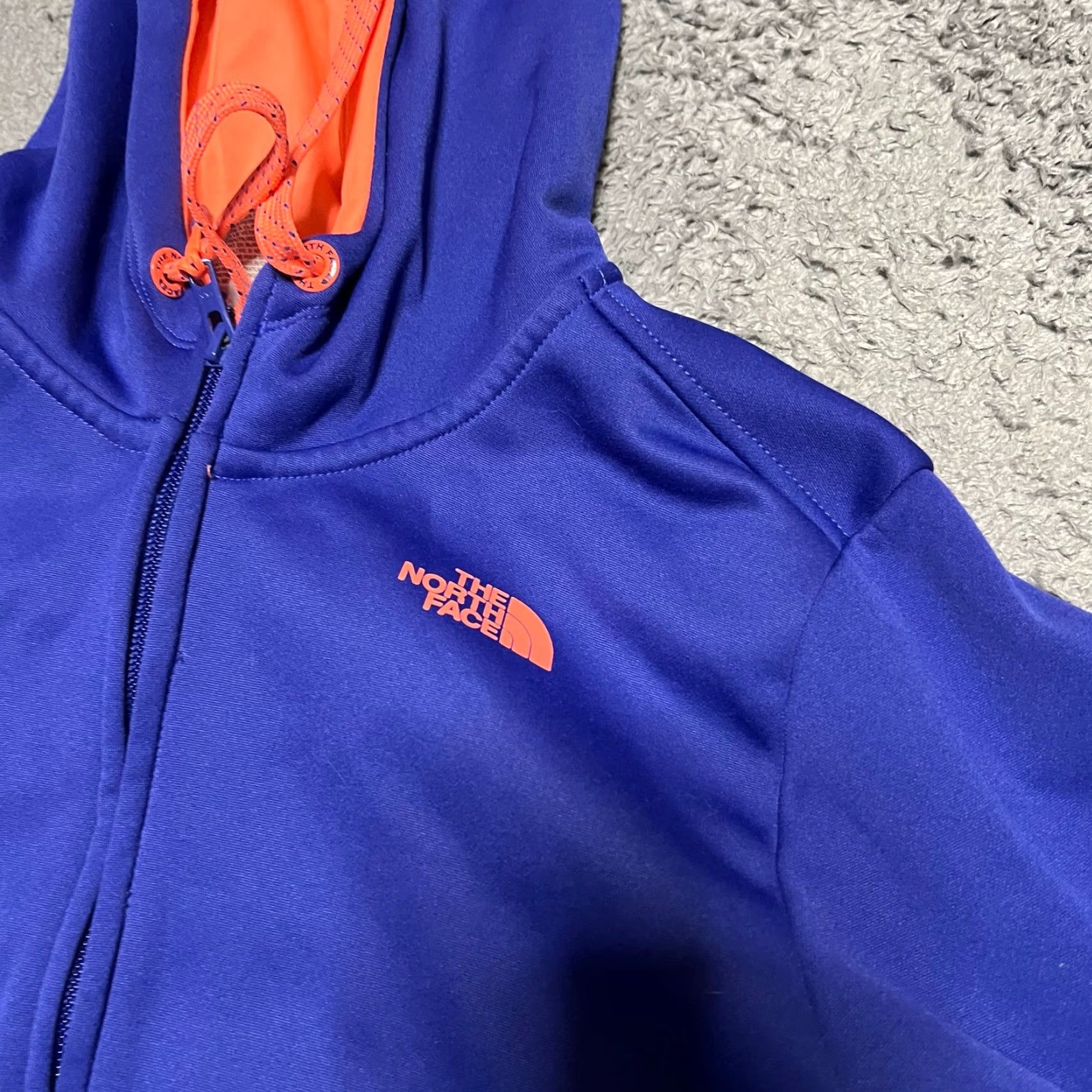 The North Face The North Face Hoodie Womens Large Purple Full Zip Sweatshirt Size L / US 10 / IT 46 - 2 Thumbnail