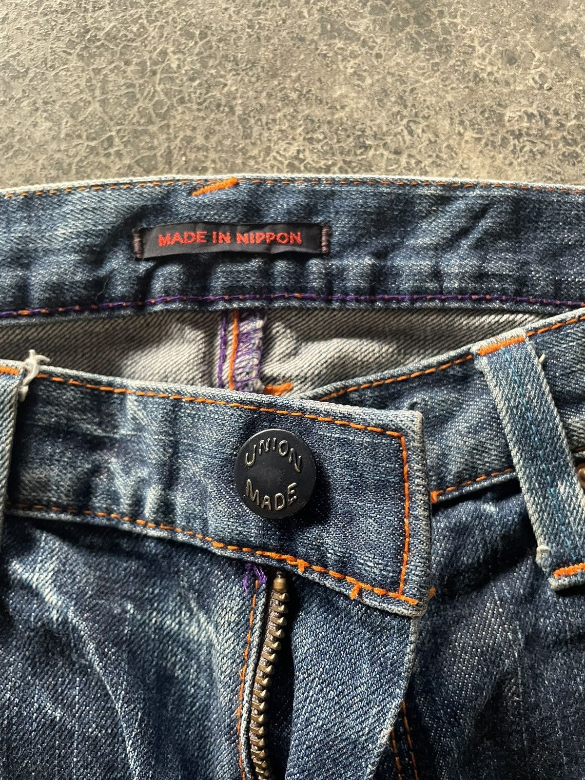 Japanese Brand BLUE WAY DISTRESSED DENIM Size US 36 / EU 52 - 3 Thumbnail