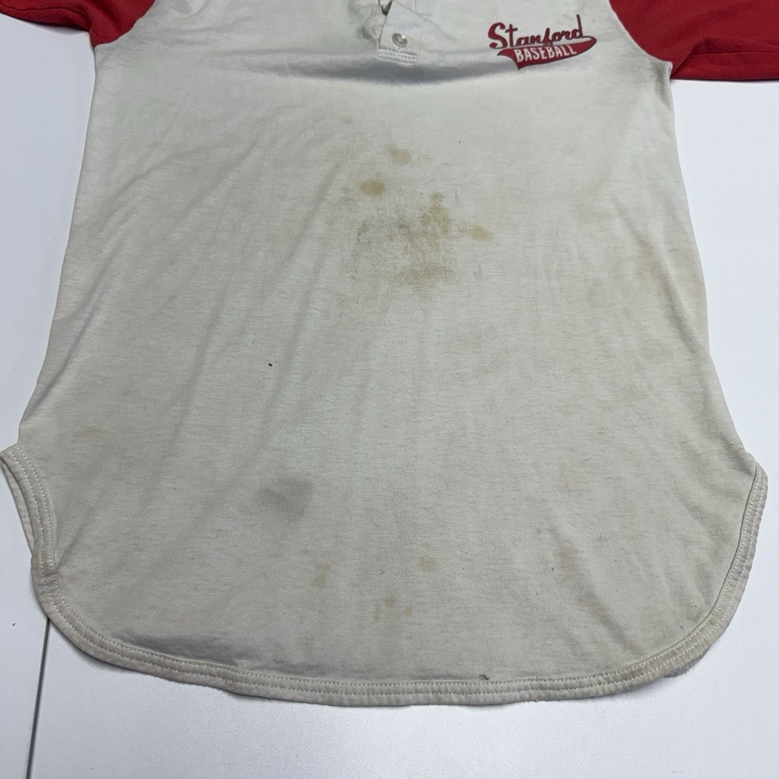 Vintage Vintage 80s Stanford University Baseball T Shirt Mens S Size US S / EU 44-46 / 1 - 4 Thumbnail