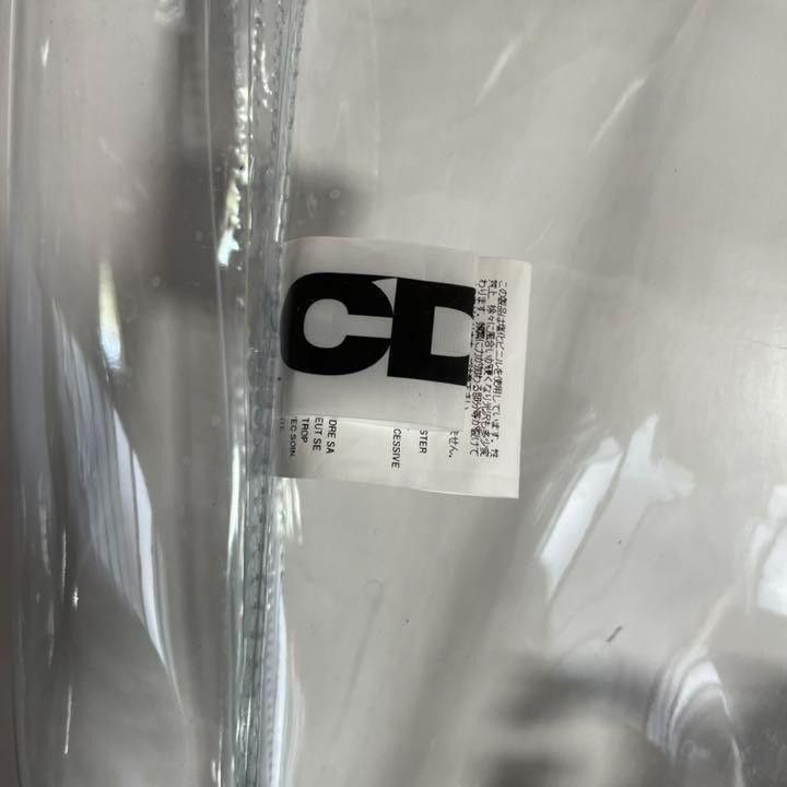 Comme des Garcons × Comme des Garcons Homme Airline Logo Transparent Tote bag Size ONE SIZE - 3 Thumbnail