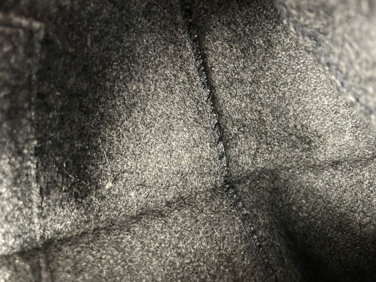 Y's for Men × Yohji Yamamoto Y’s For Men Thick Grey Wool Trouser Size 38R - 7 Thumbnail