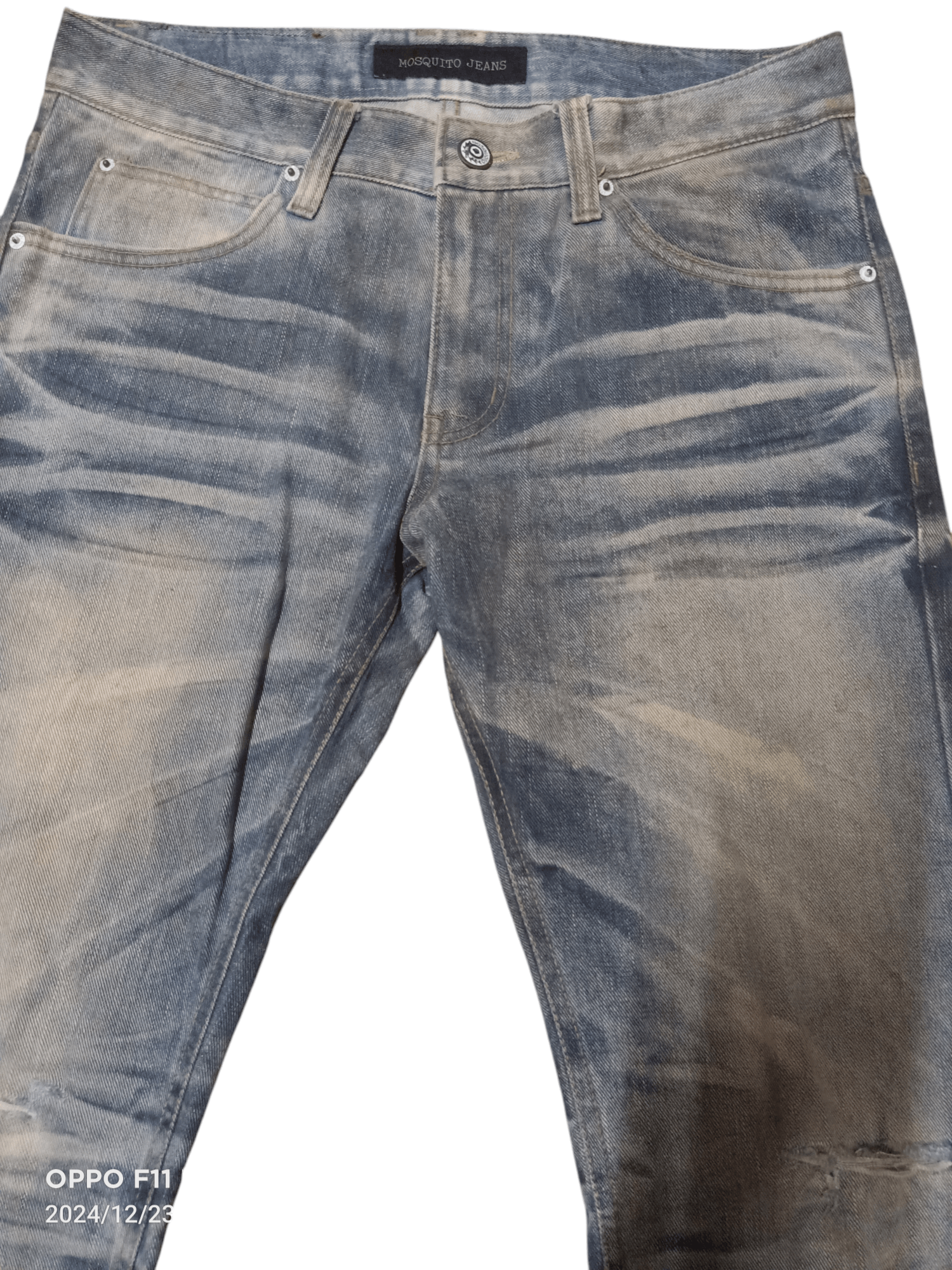 If Six Was Nine × Japanese Brand × Le Grande Bleu (L.G.B.) Mosquito Jeans Loose Denim Copper flare Size US 34 / EU 50 - 4 Thumbnail