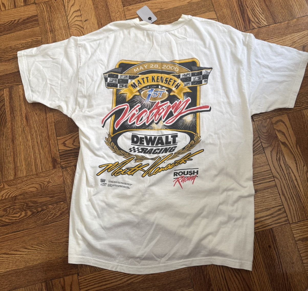 Other Vintage Nascar Racing Tee (Matt Kenseth Autographed) Size US XL / EU 56 / 4 - 3 Thumbnail