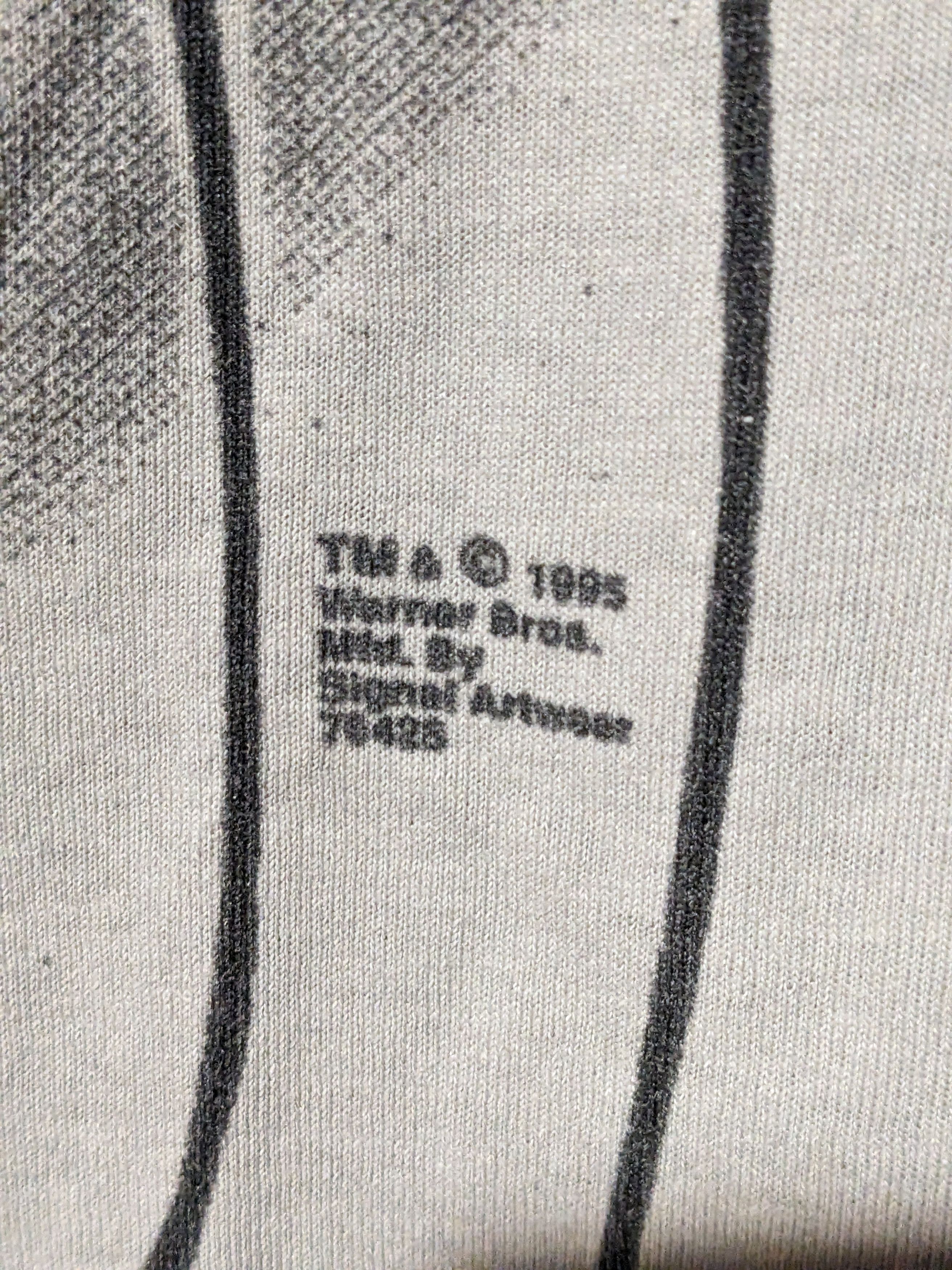 Cartoon Network × Vintage Vintage 1995 Looney Tunes Bugs Taz Baseball X-Large T-Shirt Size US XL / EU 56 / 4 - 3 Thumbnail
