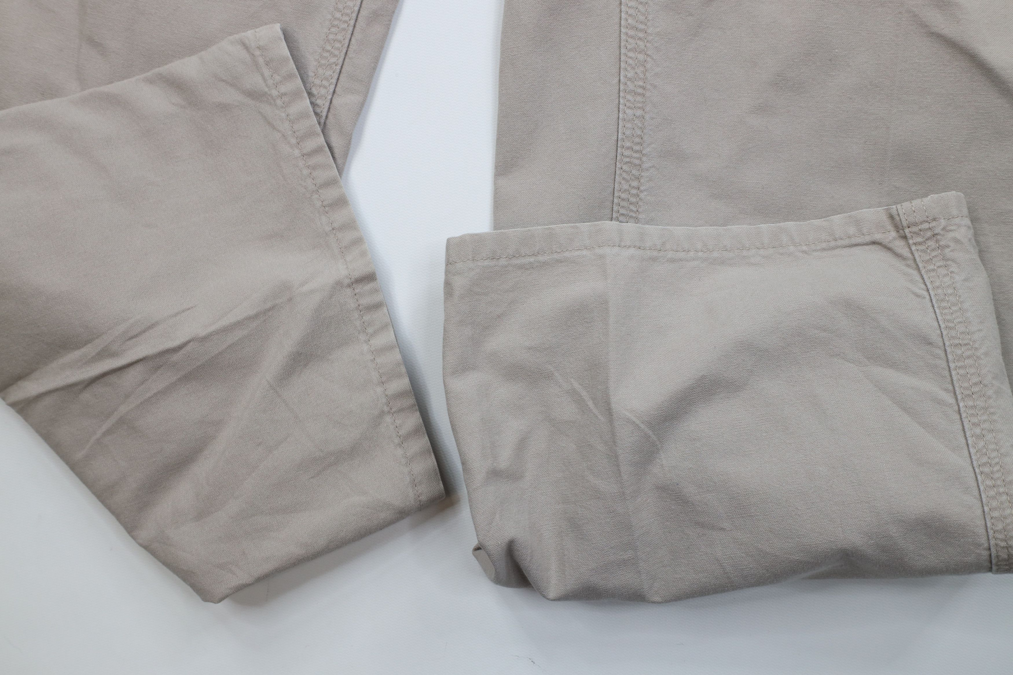 Carhartt Vintage Y2K Carhartt Wide Leg Dungaree Pants Tan Khaki Size US 38 / EU 54 - 6 Thumbnail