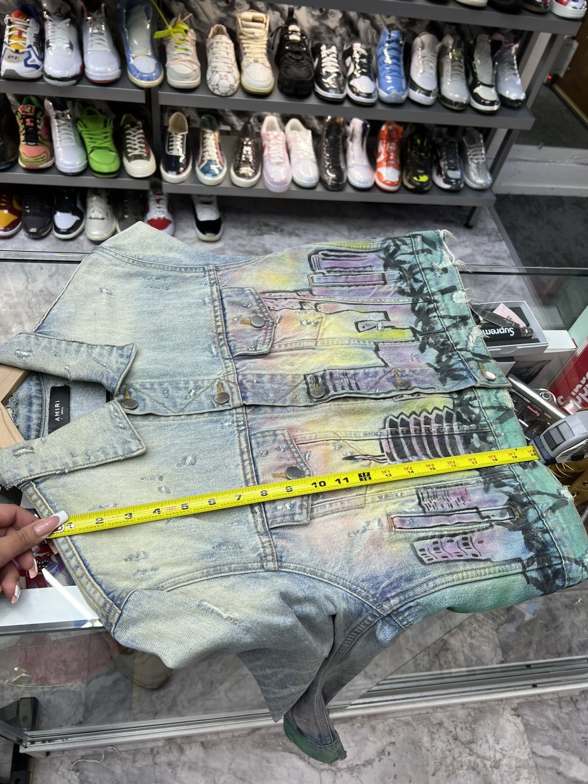 Amiri Amiri Hollywood Jean Jacket Size US S / EU 44-46 / 1 - 16 Thumbnail
