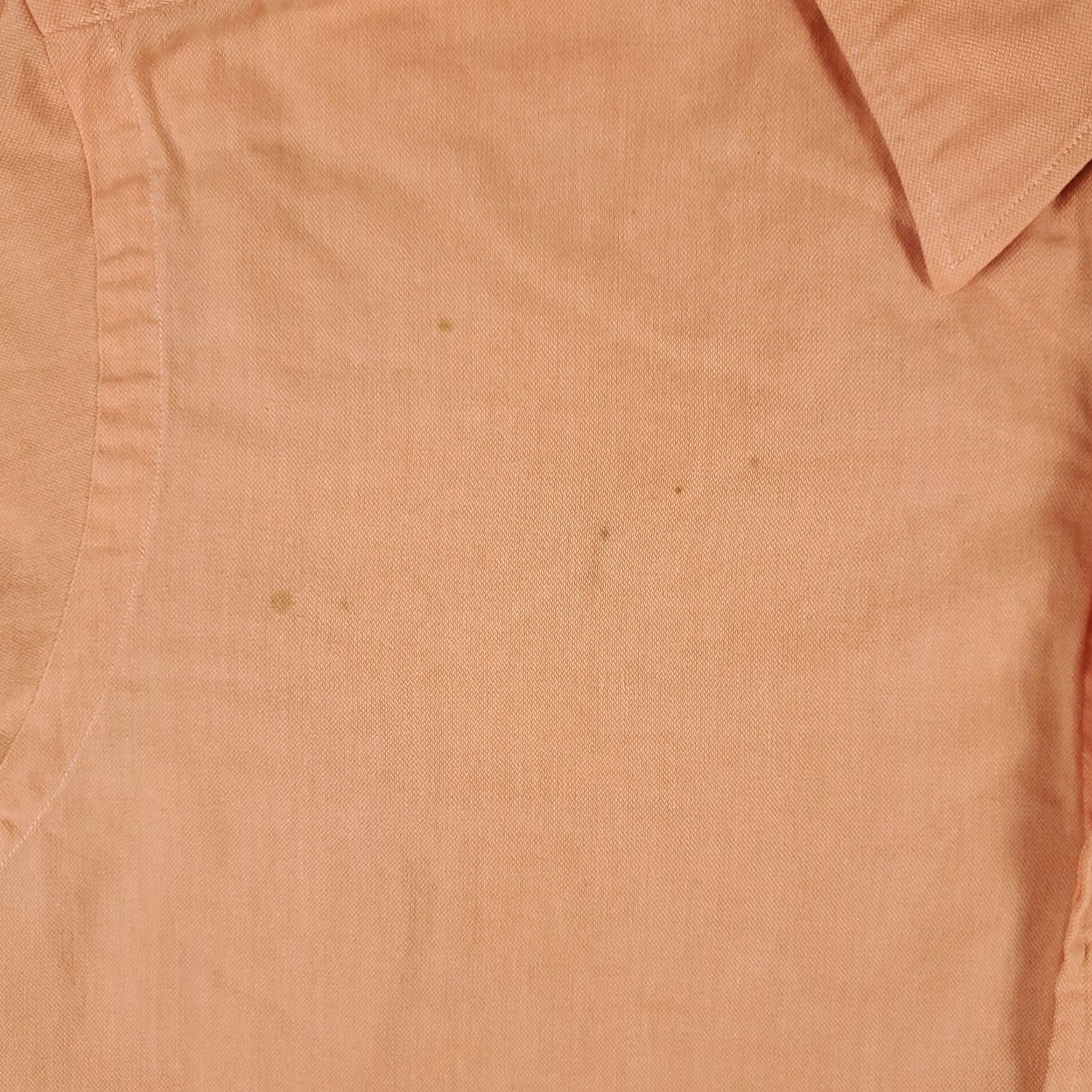 Ralph Lauren Ralph Lauren Dress Shirt Mens 17.5 Orange Striped Long Sleeve Button Up Workwear Size 46R - 5 Thumbnail