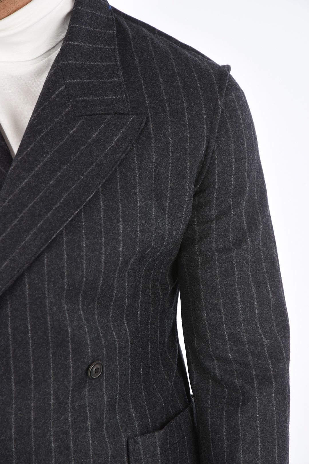 Maison Margiela o1y1124 Double Breasted Jacket in Rear Slit Size US M / EU 48-50 / 2 - 4 Thumbnail