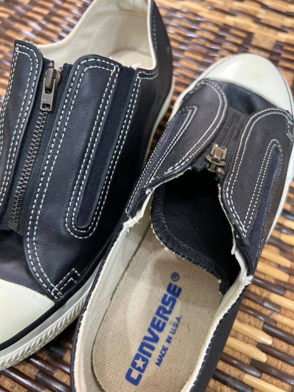 Converse Vintage Converse All Star Z sneaker in black leather Size US 4.5 / IT 34.5 - 9 Thumbnail